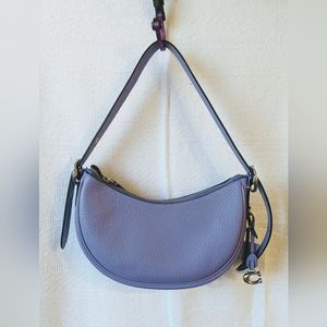 Coach Luna shoulder bag in light violet/silver